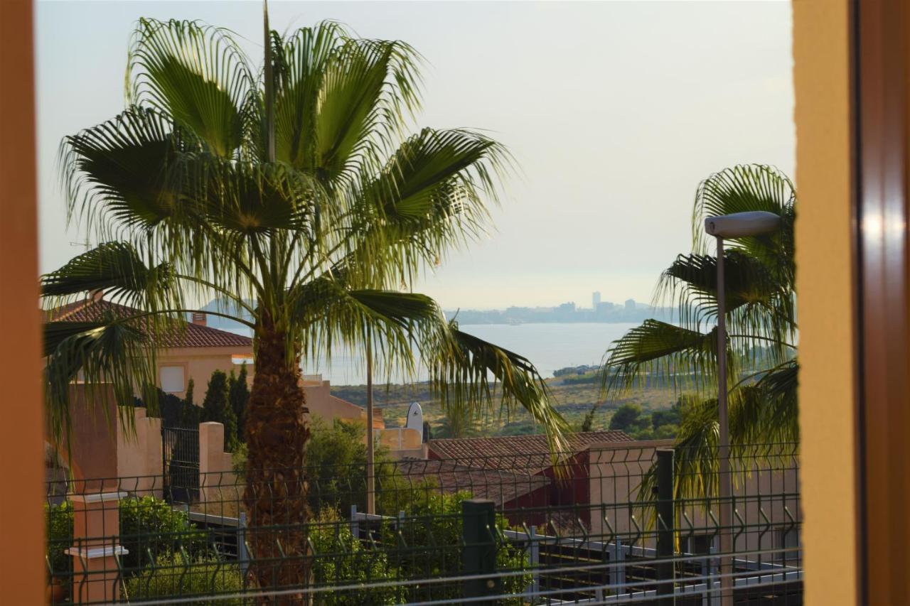 Apartamento con hermoso jardín y AC Isla Plana Exterior foto