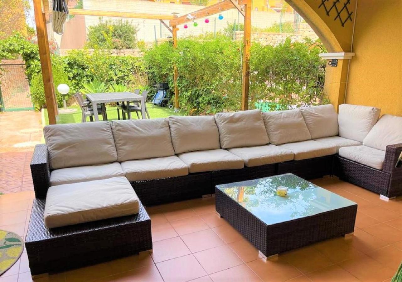 Apartamento con hermoso jardín y AC Isla Plana Exterior foto